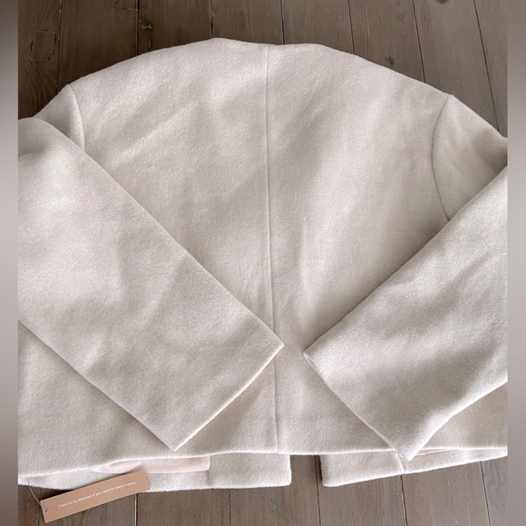 CURRENT SEASON Reformation Porter wool blend cropped jacket NWT - Picture 5 of 8